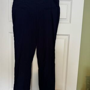 Crown & Ivy Dark Blue Straight Leg Pants
